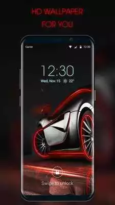 Play Neon Cars Lock Screen for You