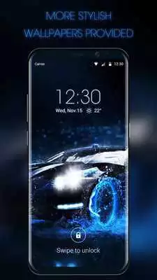 Play Neon Cars Lock Screen for You