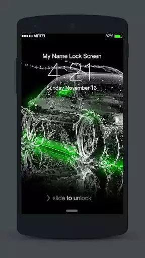 Play Neon Cars Lock Screen