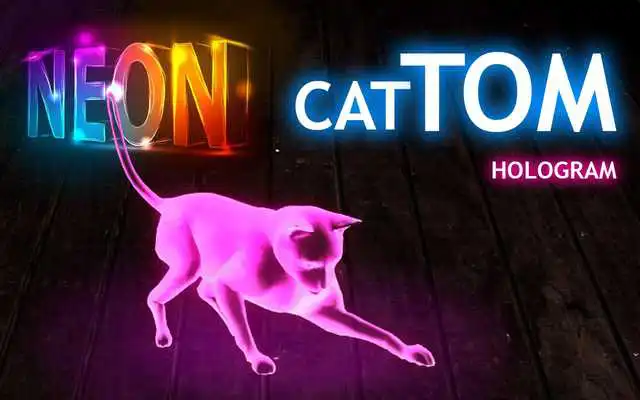 Play Neon Cat Tom Hologram