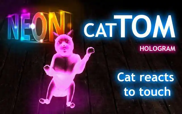 Play Neon Cat Tom Hologram