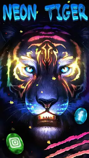 Play Neon, Colorful, Tiger Themes  Wallpapers  and enjoy Neon, Colorful, Tiger Themes  Wallpapers with UptoPlay