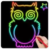 Free play online Neon Coloring  Drawing APK