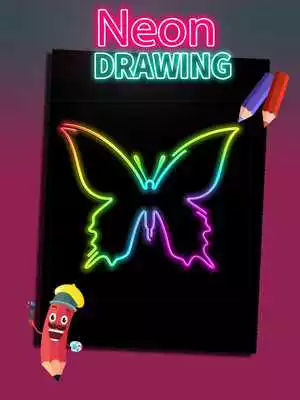Play Neon Coloring  Drawing