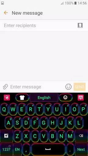 Play Neon Colors Keyboard