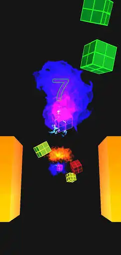 Play Neon cubes  and enjoy Neon cubes with UptoPlay