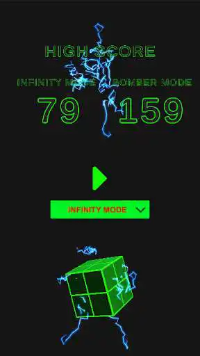 Play Neon cubes as an online game Neon cubes with UptoPlay