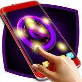 Free play online Neon Dark Live Clock Wallpaper APK