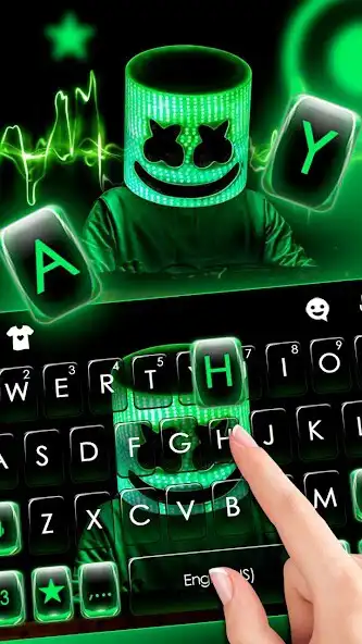 Play Neon DJ Cool Man Theme as an online game Neon DJ Cool Man Theme with UptoPlay