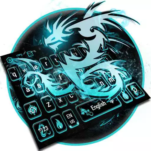 Free play online Neon Dragon Keyboard Theme  APK