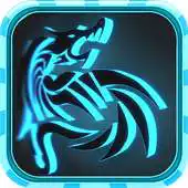 Free play online Neon Dragon Wallpaper APK