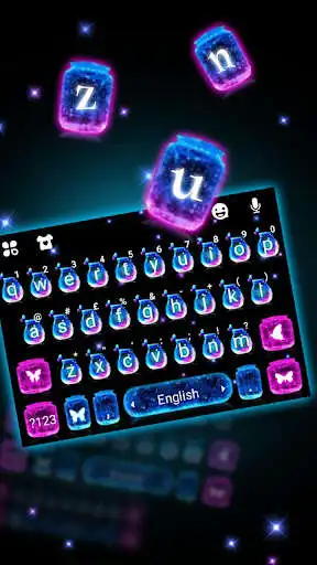 Play Neon Dream Keyboard Theme as an online game Neon Dream Keyboard Theme with UptoPlay