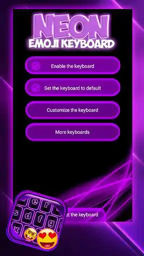 Play APK Neon Emoji Keyboard  and enjoy Neon Emoji Keyboard with UptoPlay com.CMP.NeonEmojiKeyboard