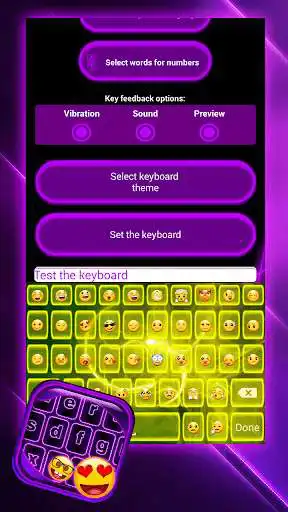 Play APK Neon Emoji Keyboard  and enjoy Neon Emoji Keyboard with UptoPlay com.CMP.NeonEmojiKeyboard