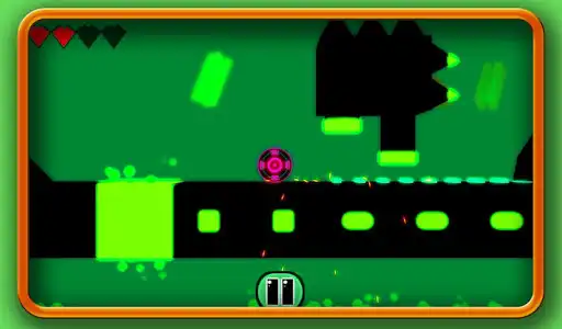 Play Neon Escape - lite dash version as an online game Neon Escape - lite dash version with UptoPlay