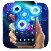 Free play online Neon fidget spinner 3d theme APK