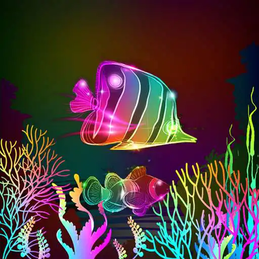 Free play online Neon Fish Live Wallpaper APK