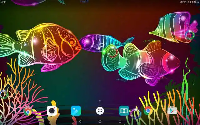 Play Neon Fish Live Wallpaper Play Neon Fish Live Wallpaper