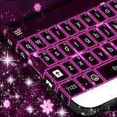 Free play online Neon Flowers Keyboard APK