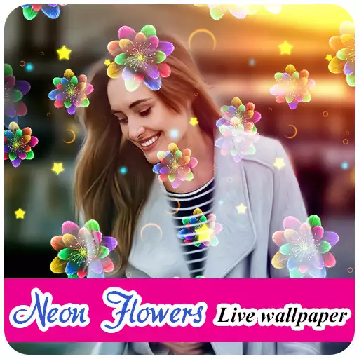 Free play online Neon Flowers Live Wallpaper APK
