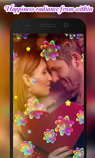 Play Neon Flowers Live Wallpaper