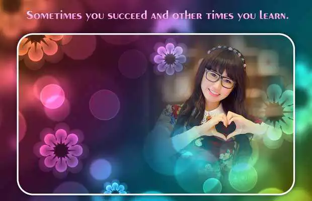 Play Neon  Flowers Photo Editor
