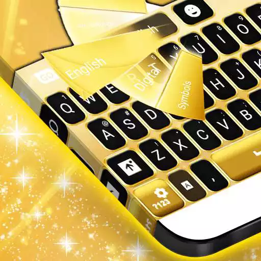 Free play online Neon Gold Keyboard Theme APK Free play online Neon Gold Keyboard Theme APK