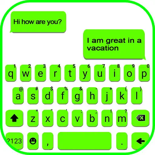 Play Neon Green Chat Keyboard Theme APK Play Neon Green Chat Keyboard Theme APK