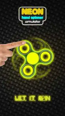 Play Neon Hand Spinner Simulator