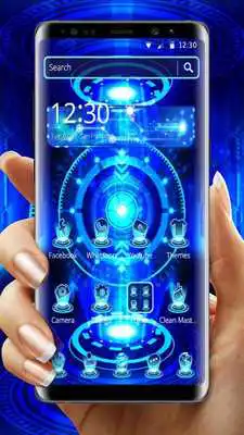 Play Neon Hologram Tech Theme Play Neon Hologram Tech Theme