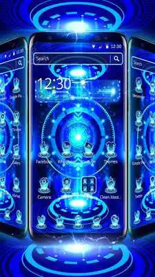 Play Neon Hologram Tech Theme Play Neon Hologram Tech Theme