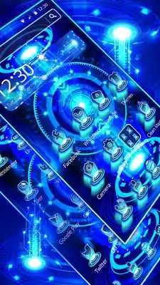 Play Neon Hologram Tech Theme Play Neon Hologram Tech Theme