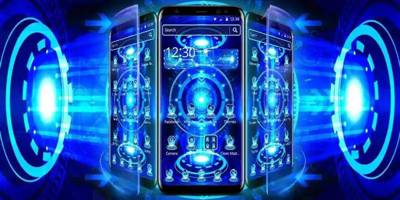 Play Neon Hologram Tech Theme Play Neon Hologram Tech Theme