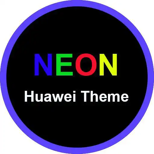 Free play online Neon Huawei Theme  APK