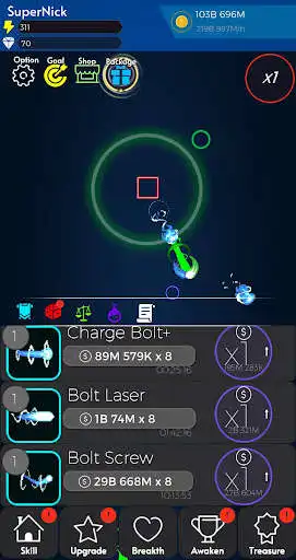 Play NEON IDLE TOWER as an online game NEON IDLE TOWER with UptoPlay