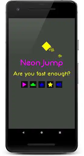 Play Neon Jump: Free Arcade Game  and enjoy Neon Jump: Free Arcade Game with UptoPlay