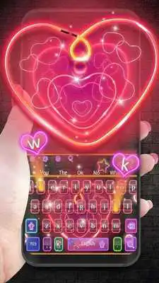 Play Neon Lamp Colorful Keyboard