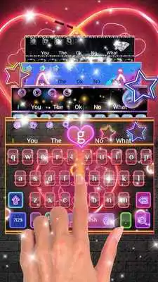 Play Neon Lamp Colorful Keyboard