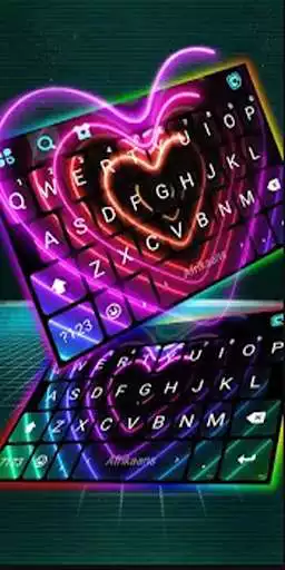 Play Neon LED Keyboard as an online game Neon LED Keyboard with UptoPlay