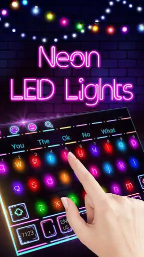 Play APK Neon LED Lights Keyboard  and enjoy Neon LED Lights Keyboard with UptoPlay keyboard.theme.led.neon.lights.colorful
