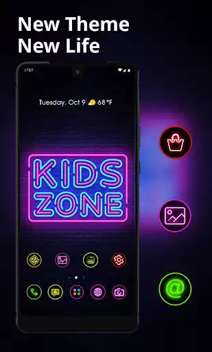 Play Neon light colorful wall kids zone theme  and enjoy Neon light colorful wall kids zone theme with UptoPlay