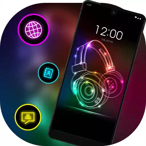 Play Neon light headphone theme for REDMI APK Play Neon light headphone theme for REDMI APK