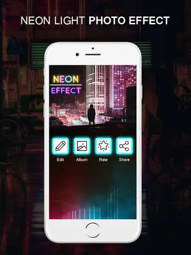 Play Neon Light Photo Effect  and enjoy Neon Light Photo Effect with UptoPlay