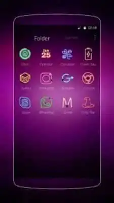 Play Neon Light Theme