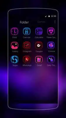 Play Neon Light Theme