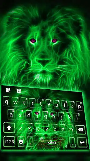Play Neon Lion Keyboard Theme  and enjoy Neon Lion Keyboard Theme with UptoPlay