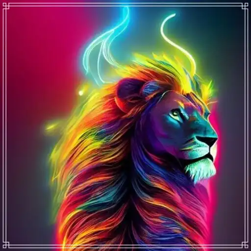Play Neon Lion Wallpaper APK Play Neon Lion Wallpaper APK