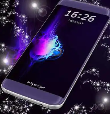 Play Neon Lock Screen Theme For Galaxy S6