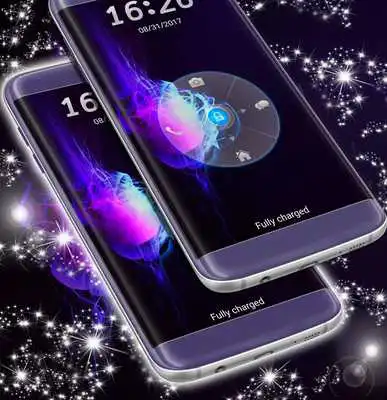 Play Neon Lock Screen Theme For Galaxy S6