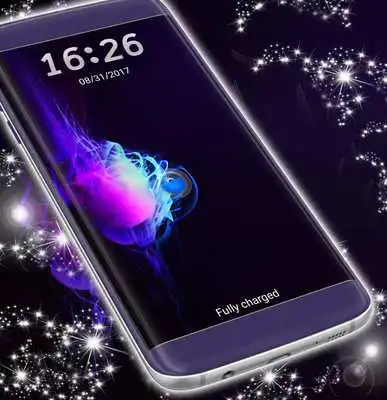 Play Neon Lock Screen Theme For Galaxy S6